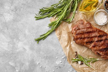 Lezzetli ızgara biftek  