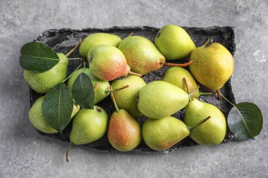 lezzetli olgun armut 