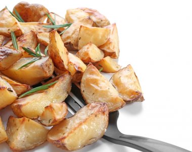 Spatula ile lezzetli biberiye patates