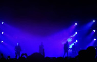 Sahne Alanı'nın bulanık görünüm açık hava Festivali