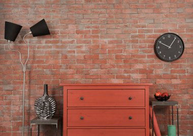 Tv modern oturma odasında koymak için stand