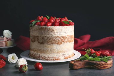 Lezzetli pasta ile kompozisyon