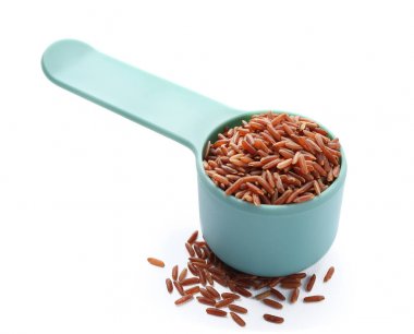 Ölçü Kepçe kırmızı kargo pirinç