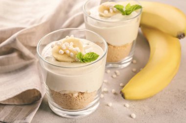 lezzetli muz puding 