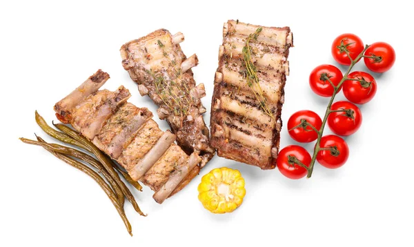 Tasty grilled ribs — Stock Photo, Image