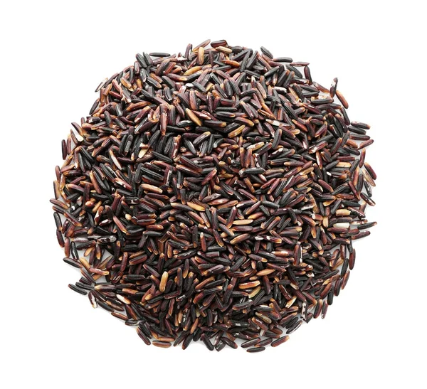 Pile of black rice — Stock Photo, Image