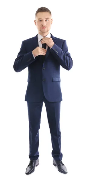 スーツ姿のハンサムな男 — ストック写真