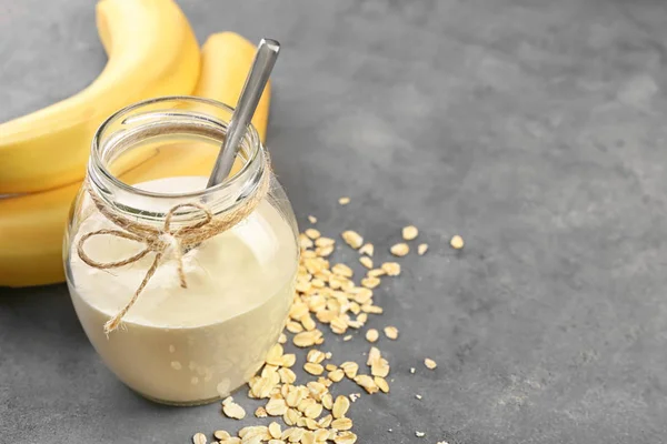 Heerlijke banaan pudding — Stockfoto