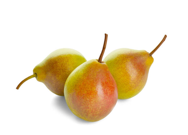 delicious ripe pears 