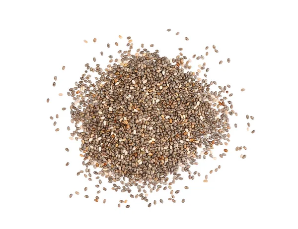 Amontoado de sementes de chia — Fotografia de Stock