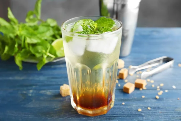 Üveg menta julep — Stock Fotó