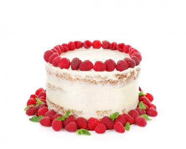 Ahududu ile lezzetli pasta