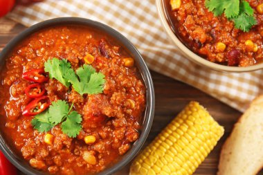 Delicious chili con carne