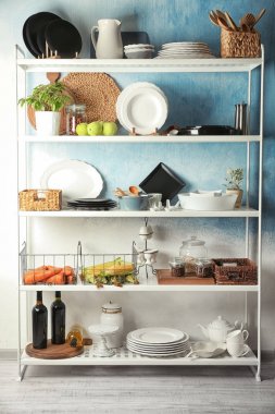 Mutfak eşyası depolama standı 