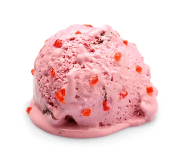 Delicious strawberry ice-cream — Stock Photo, Image