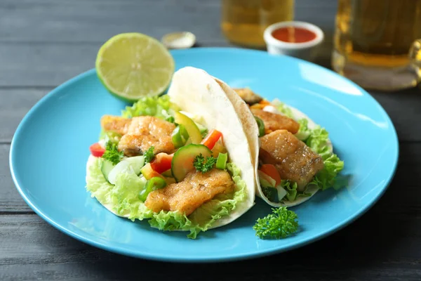 Deliciosos tacos de pescado —  Fotos de Stock