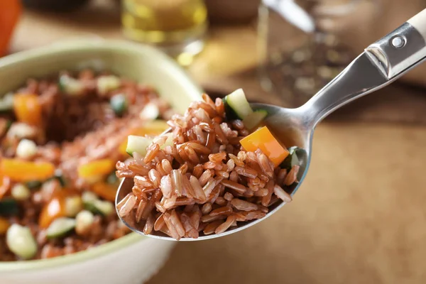 lezzetli kahverengi pirinç  