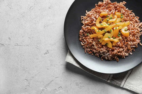 lezzetli kahverengi pirinç  