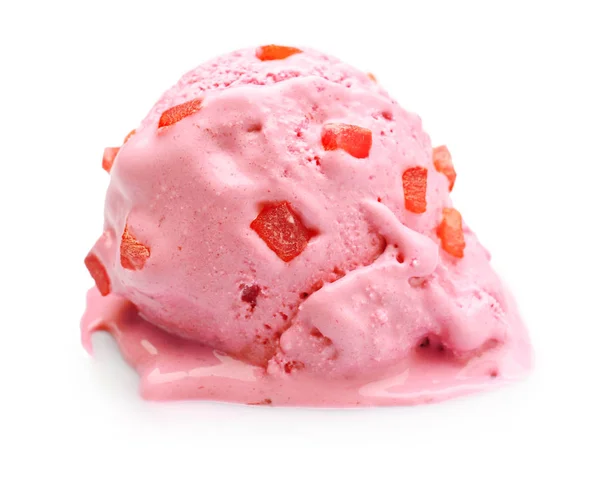 Lahodná jahodová zmrzlina — Stock fotografie