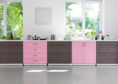 Modern mutfak iç mimarisi