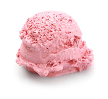 lezzetli çilekli dondurma 