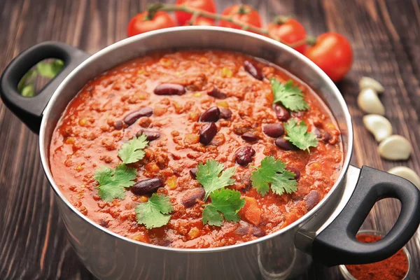 Delizioso chili con carne — Foto Stock