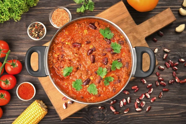 Delicious chili con carne — 스톡 사진