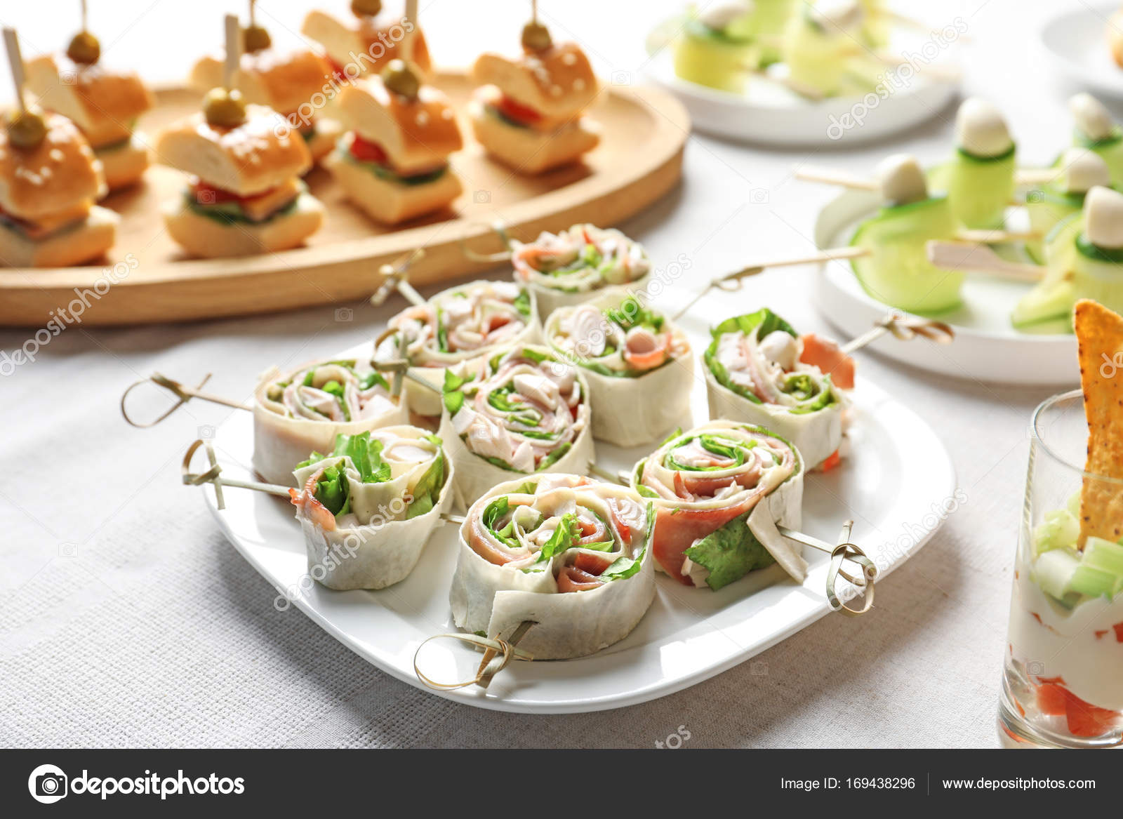 Food & horderves Stock Photo