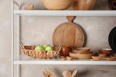 Sofra ve hasır sepet elma 