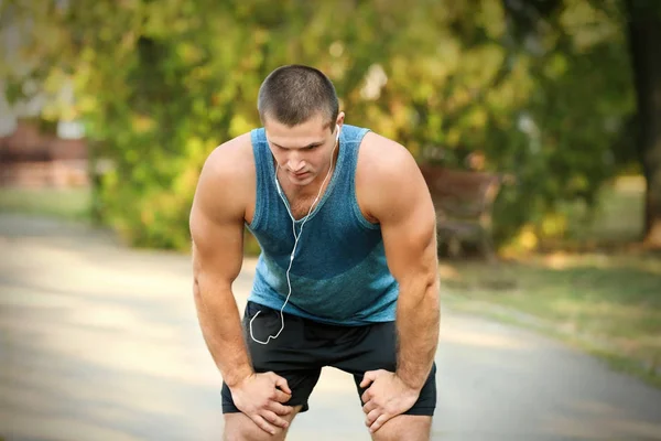 Sporty young man — Stock Photo, Image