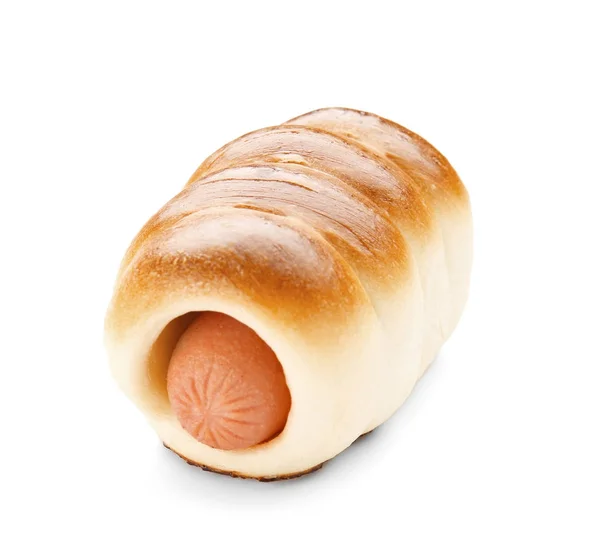 Baked sausage roll — Stock Photo, Image