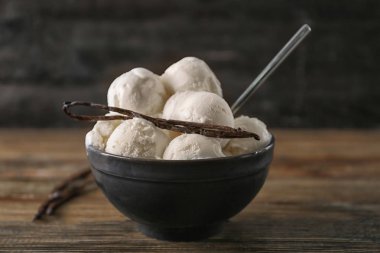 Vanilyalı Dondurma Topları