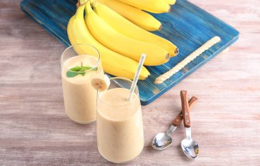 Lezzetli muz smoothie