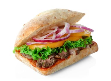 nefis biftekli sandviç