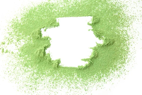 Wheat grass powder — Stock Photo, Image