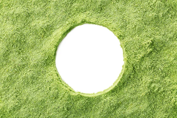 Wheat grass powder — Stock Photo, Image