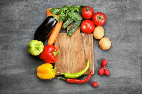 Состав из свежих овощей — стоковое фото