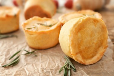 Lezzetli küçük etli turtalar