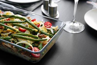 nefis yeşil fasulye güveç