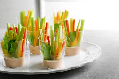 Bebek için sebze çubukları