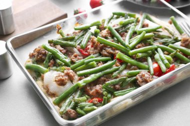 nefis yeşil fasulye güveç