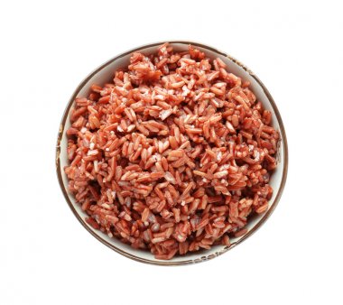 Kırmızı pirinç kase