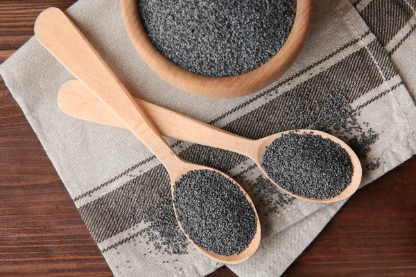 Ripe poppy seeds — Stock Photo, Image