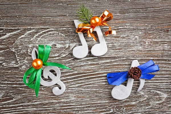 Concetto musicale natalizio — Foto Stock