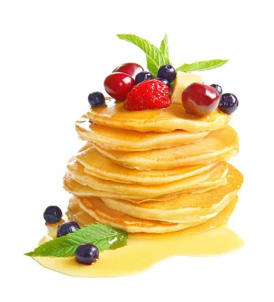 Tasty pancakes  on — Stock Photo, Image