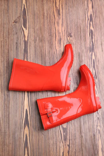 Bottes en caoutchouc rouge — Photo