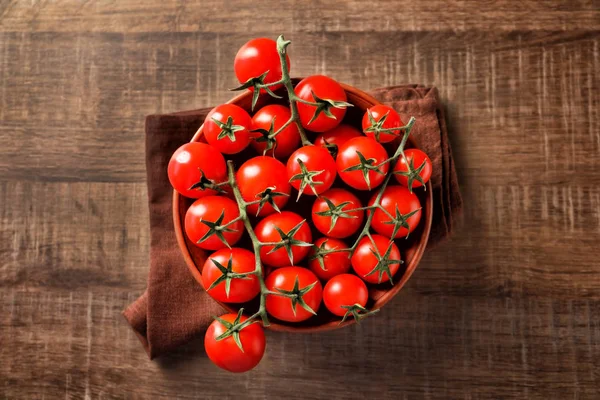 Zralá cherry rajčata — Stock fotografie