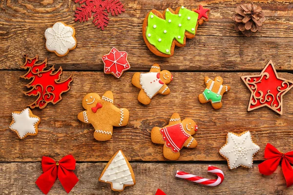 Рождественские домашние печенья — стоковое фото