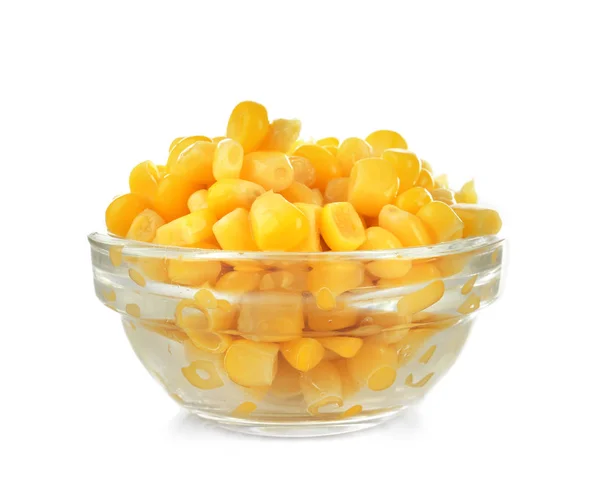 Canned corn kernels — Stock Photo, Image