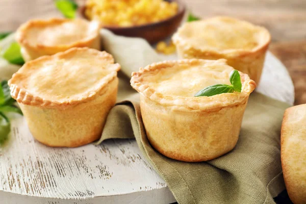 Delicious little meat pies — Stock Photo, Image